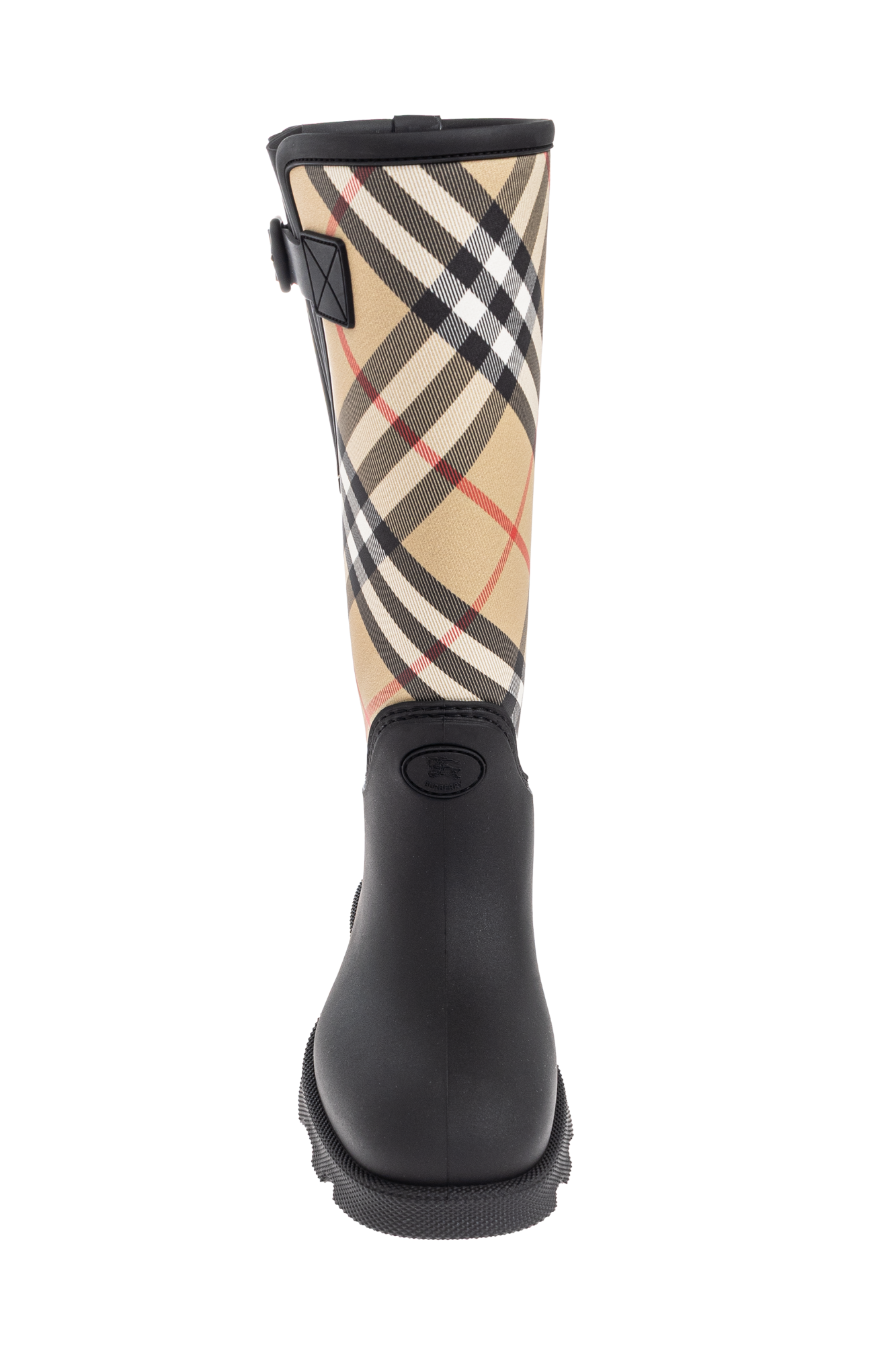 レインブーツ Burberry FW25 Burberry Boots Black (8111677 A1189) Burberry Patterned rubber boots | Women's | Vitkac